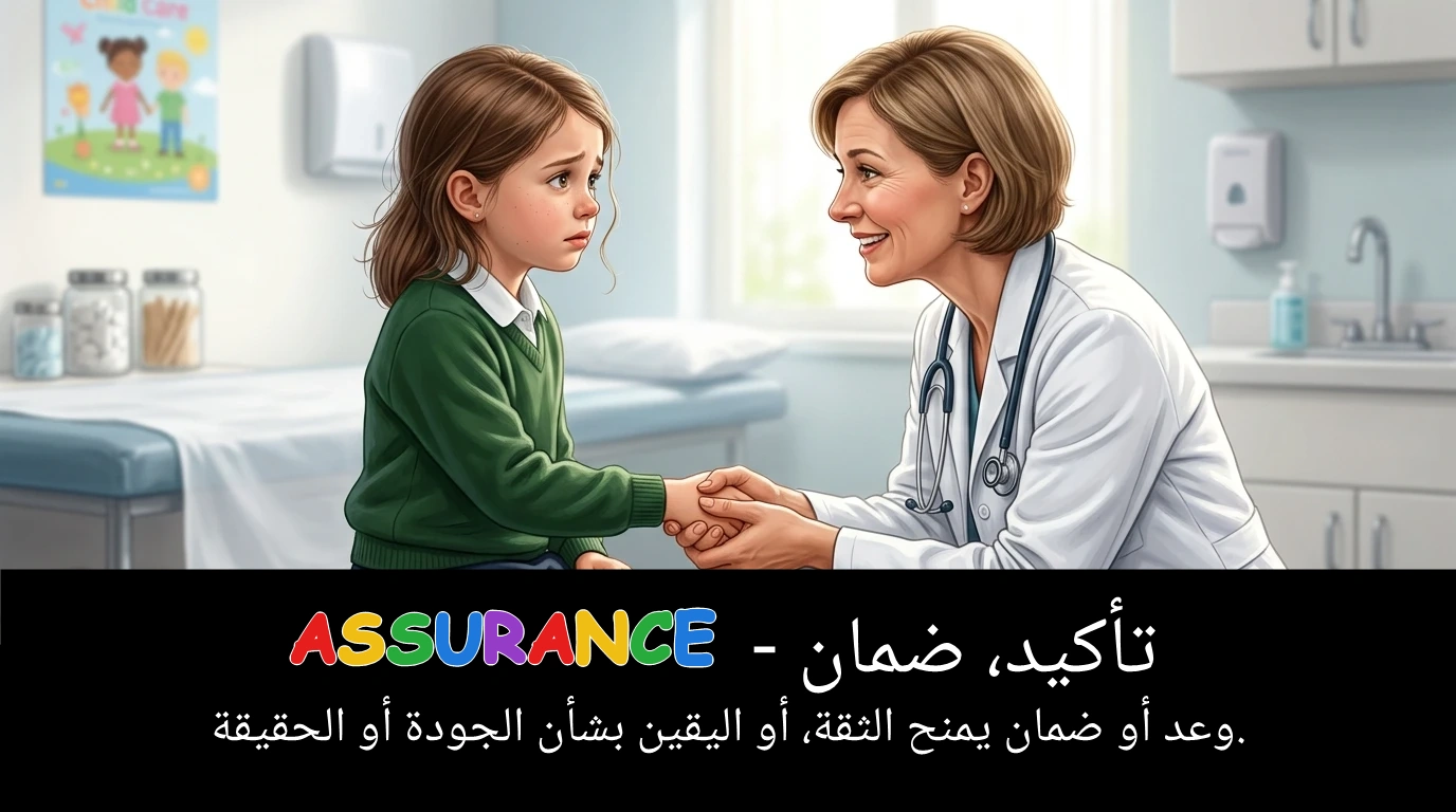 Arabic Illustration for assurance